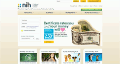 Desktop Screenshot of nihfcu.org